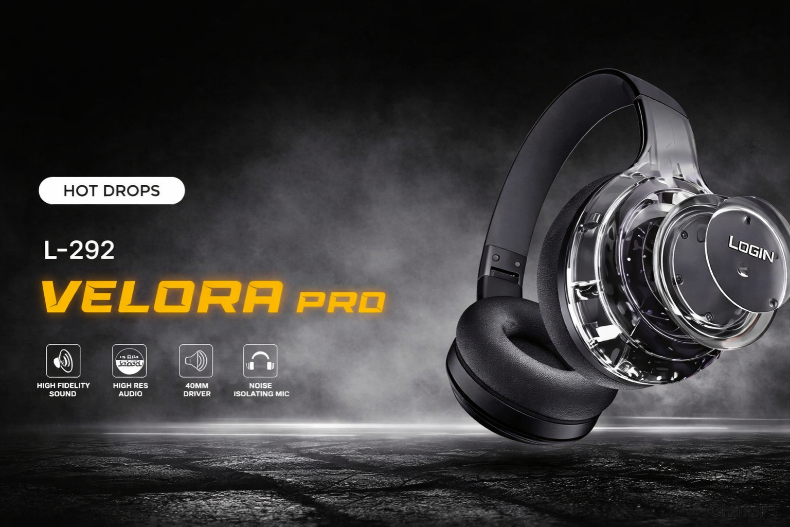 L-292 Velora Pro Headphones