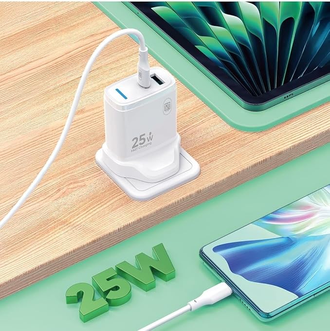 TECH NEST TN-EC2 25W fast charger Pakistan