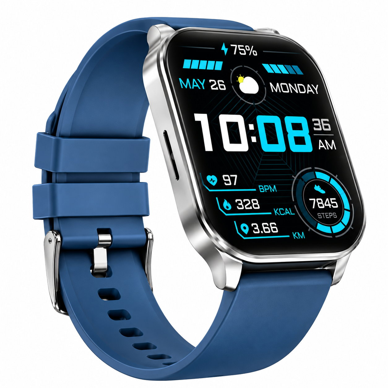 Login L-104 Elite Smart Watch with Always-On Display - L-104 Elite Smart Watch Combines Elegant - Featuring An Always-On Display, Bluetooth