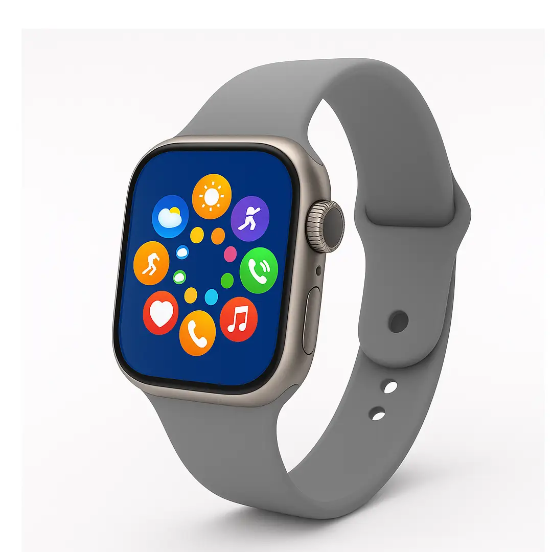 mk x16 smartwatch gray color