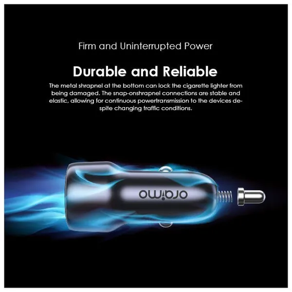 oraimo Bullet 48 48W Car Charger