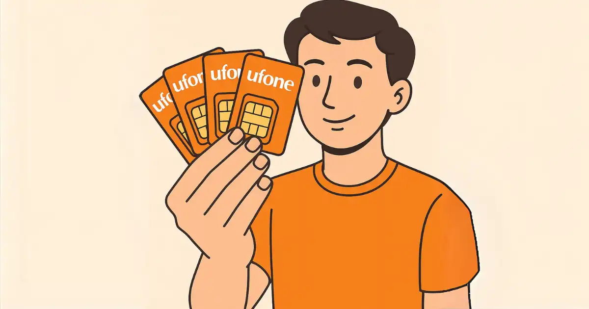 managing multiple sim cards for ufone number check