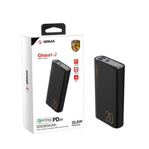 SIGMA SC-95 POWER BANK (20,000mAh) Ghauri-2 price in pakistan