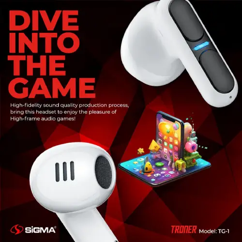 Sigma Wireless TG-1 Gaming Earbuds price in pakistan