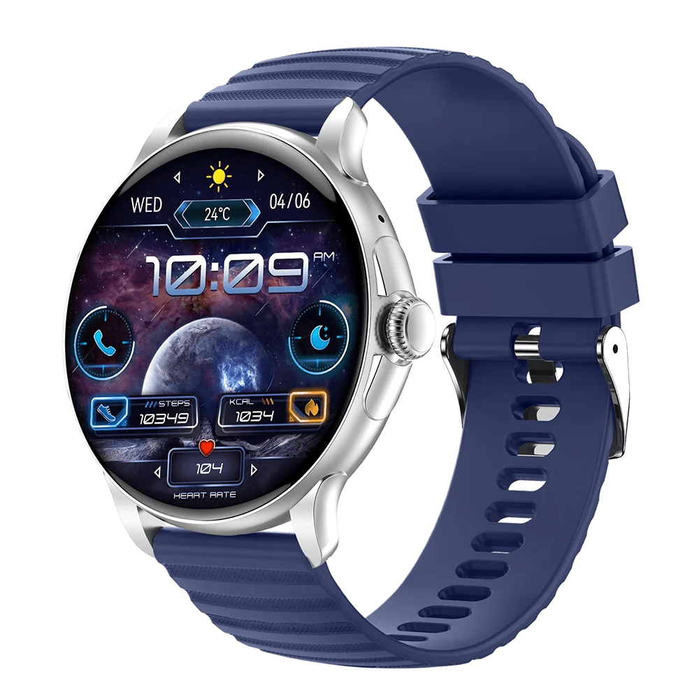 VOCO V-WATCH GO W-01 Smart Watch – 1.43” AMOLED Display - IP68 Water Resistant - Smart Notifications - Fitness Tracking - All-Day Battery