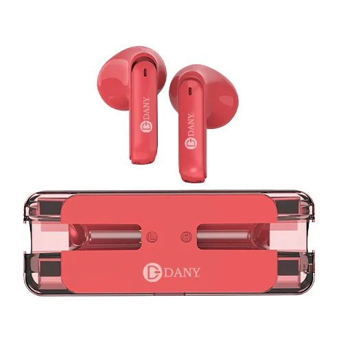 Dany Airdots 110 Wireless Earbuds red